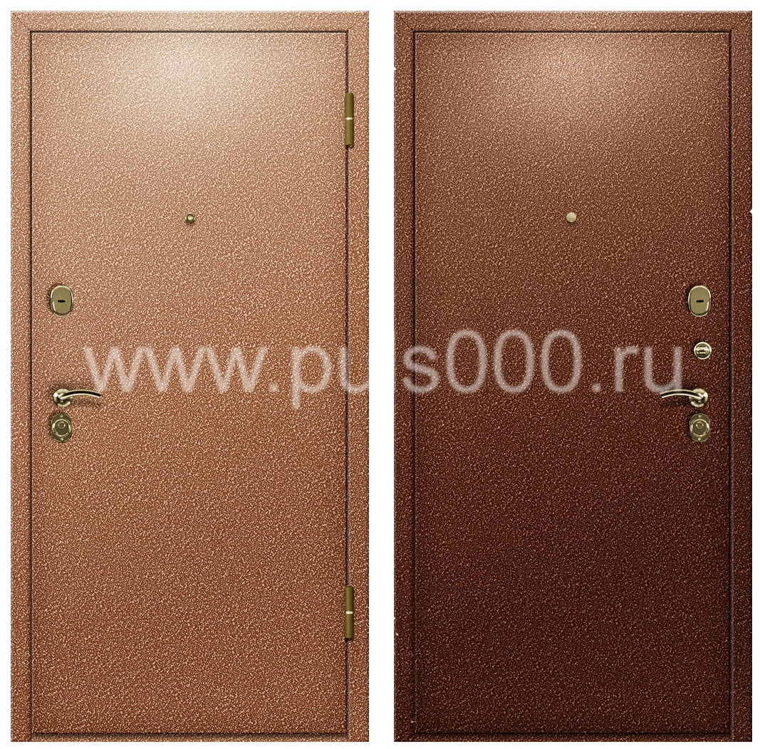 Утепленная дверь с отделкой порошковым напылением PR-1144, цена 18 000  руб.